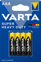 Батарейка VARTA Superlife ААA/R03 (4шт) (2003 101414)