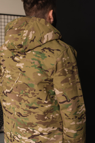 Куртка чоловіча тактична демісезонна Туреччина ЗСУ Мультикам XXXL 8956 хакі - зображення 6