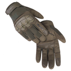 Тактические перчатки Полнопалые M-Pact 3 защитные Mechanix MX-CAE, XXL Олива - изображение 3