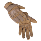 Тактичні рукавиці Повнопалі M-Pact 3 захисні Mechanix MX-FIT, XL Койот - зображення 3