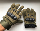 Теплые тактические перчатки Зимние ( Утепленные ) Военные, XL Олива - изображение 3