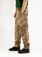 Теплі військові штани (осінь-зима), піксель Softshell (софтшел), розмір 54 - зображення 5