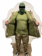 Бушлат зимовий та штани костюм військовий Пиксель (куртка військова зимова) 50 розмір ЗСУ (338133) - изображение 6