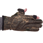 Перчатки тактические теплые с отстегивающимися пальцами Zelart 9234 размер L Camouflage - изображение 4