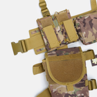 Тактический разгрузочный пояс, ременно-плечевая система Alpine Crown Камуфляж (220610-001) - изображение 12