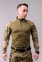 Рубашка тактическая убакс GorLin 54 Хаки (Т-44) - изображение 1
