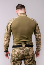 Рубашка тактическая убакс GorLin 58 Хаки (Т-44) - изображение 3