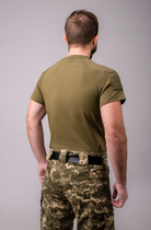 Тактическая футболка GorLin 44 Хаки (НАТО-О к/р) - изображение 4