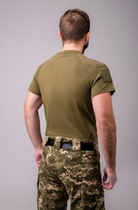 Тактическая футболка GorLin 56 Хаки (НАТО-О к/р) - изображение 4