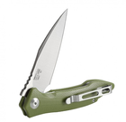 Нож складной карманный, туристический Flipper Firebird FH51-GB Green-Blue 185 мм - изображение 3