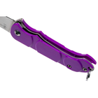 Нож складной карманный, туристический, EDC Ontario 8900PUR OKC Navigator Liner Lock Purple 138 мм - изображение 3