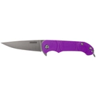 Нож складной карманный, туристический, EDC Ontario 8900PUR OKC Navigator Liner Lock Purple 138 мм - изображение 6