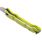 Нож складной карманный, туристический, EDC Ontario 8900YEL OKC Navigator Liner Lock Yellow 138 мм - изображение 3