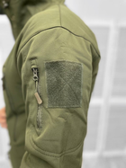 Тактична тепла зимова військова форма комплект костюм ( Куртка + Штани ), Камуфляж: Олива, Розмір: L - зображення 4