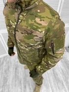 Тактическая теплая зимняя военная форма комплект костюм Accord Tactical ( Куртка + Штаны ), Камуфляж: Мультикам, Размер: S - изображение 4