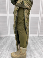 Тактична тепла зимова військова форма комплект костюм (Куртка + Штани), Камуфляж: Піксель ЗСУ, Розмір: XXL - зображення 8