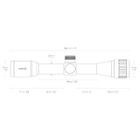 Приціл оптичний Hawke Vantage 4x32 AO (Mil Dot) new - зображення 4