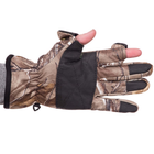 Камуфляжные тактические перчатки с откидными пальцами, перчатки многоцелевые, для охоты и рыбалки перчатки спиннингиста Размер L BC-7388 - изображение 7