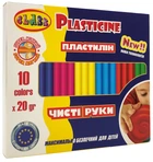 Пластилін Class Чисті руки ECO Maxi 10 кольорів 200 г (7645С) (8591662764505)