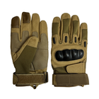 Тактические перчатки с пальцами Gloves FF 2 койот M - изображение 2