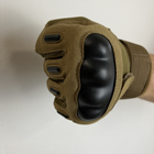 Тактичні перчатки з пальцями Gloves FF 2 койот M - зображення 5