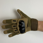 Тактические перчатки с пальцами Gloves FF 2 койот M - изображение 8