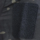 Рубашка мужская Pave Hawk PLY-11 Camouflage Black S теплая с длинными рукавами и карманами - изображение 6