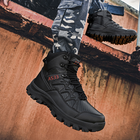 Ботинки Lesko GZ706 р.43 Black мужская для тренировок на протекторах - изображение 6