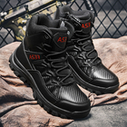 Ботинки Lesko GZ706 р.43 Black мужская для тренировок на протекторах - изображение 10