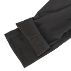 Тактичні штани Lesko для B001 S Black чоловічі осінньо-зимові на флісі - зображення 5