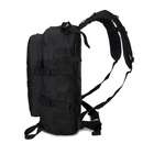 Тактичний штурмовий рюкзак на 40 л чорний - зображення 3