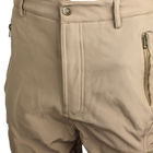 Тактичні штани Lesko для B001 3XL Sand армійські чоловічі з кишенями - зображення 4