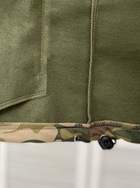 Тактическая зимняя теплая военная форма комплект костюм ( Куртка + Штаны ), Камуфляж: Мультикам, Размер: L - изображение 5