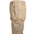 Тактические штаны Lesko для B001 L Sand мужские холодостойкие на флисе осень-зима - изображение 3