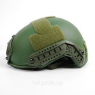 Сертифікований Шолом FAST Helmet Клас Захисту NIJ IIIA Хакі Розмір L - зображення 4