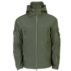 Куртка тактична Tactical Pro непромокальна чоловіча Soft Shell XXL Олива (352154421) - зображення 5