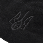 Шапка чорна флісова з Тризубом, Размер шапки L/XL - 60 размер - изображение 3
