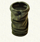 Бафф теплый флиссовый Оливковый 36 см Shapki-UA - изображение 1