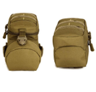 Армейская сумка чехол для бутылки или термоса Защитник 173 хаки - изображение 4