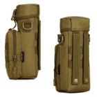 Армейская сумка чехол для бутылки или термоса Защитник 173 хаки - изображение 5