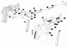 Пневматичний пістолет WinGun Beretta 92 (WC4-302) - зображення 7