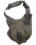 Сумка на плечі KOMBAT Tactical Shoulder Bag, оливковий, 7л - зображення 1