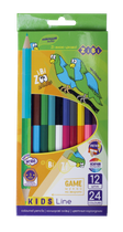 Олівці кольорові ZiBi Kids Line Double 24 кольори (ZB.2463)