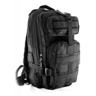 Тактичний військовий штурмовий рюкзак Molle Assault 20L Black - зображення 1