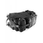 Тактичний військовий штурмовий рюкзак Molle Assault 20L Black - зображення 3