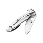 Нож складной полусеррейтор карманный с фиксацией Liner Lock Leatherman 832382 KBX-Stainless 149 мм - изображение 4