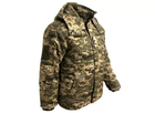 Тактична військова куртка Бушлат зимовий SoftShell Піксель ЗСУ 48 розмір Козак - зображення 4