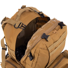 Рюкзак тактический с подсумками, рейдовый военный SP-Sport ZK-5504 55л Хаки - изображение 8
