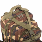 Рюкзак тактический, рейдовый военный SP-Sport ZK-5502 25л Woodland - изображение 6