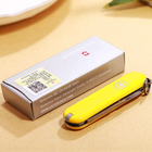 Складной швейцарский нож Victorinox Vx06223.8 Classic SD 7 функций 58 мм желтый - изображение 4